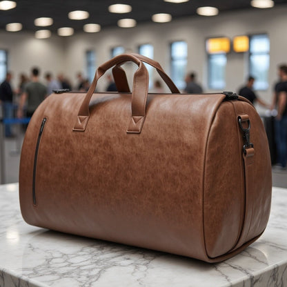 Leather Duffel Bag